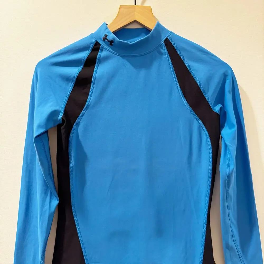 Under Armour Women's ColdGear Fitted Mock Neck Long Sleeve Pullover - Picture 3 of 7